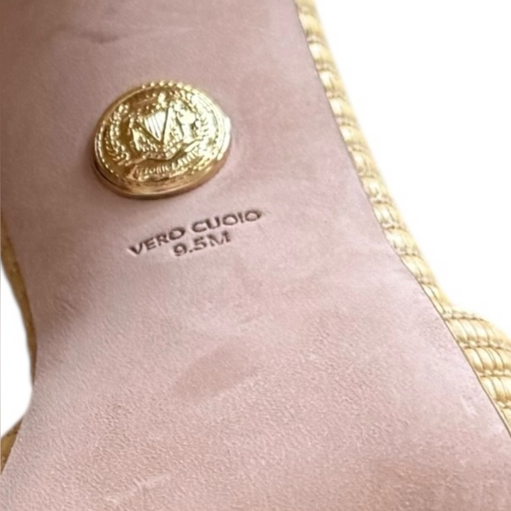 Veronica Beard Dali Leather Platform Sandals - Picture 6 of 9